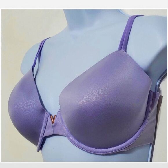 Victory’s Secret Bra Purple Lavender Silver Sparkle - Picture 6 of 16